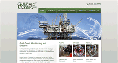 Desktop Screenshot of gulfcoastmonitoringandelectric.com